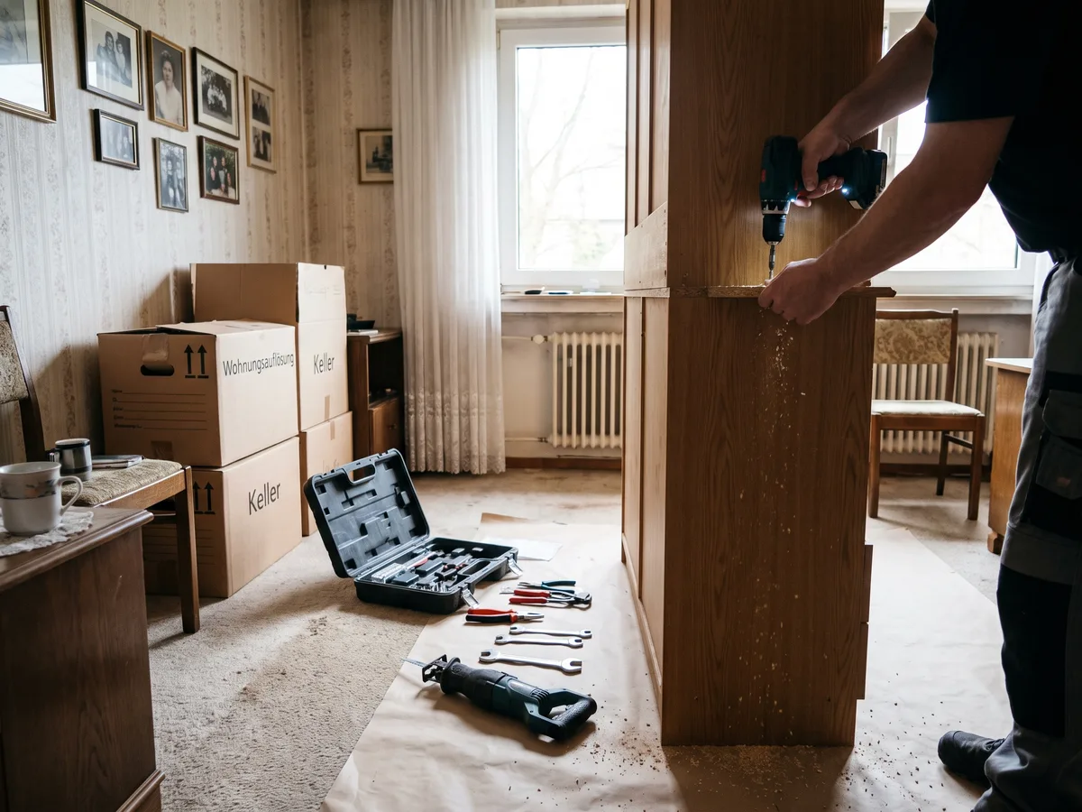 Entrümpelung von Peters packt's in Hannover